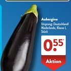 ALDI SÜD Fußgönheim - Aubergine Angebot im Prospekt Aubergine bei ALDI SÜD im Fußgönheim Prospekt für 0,55 €