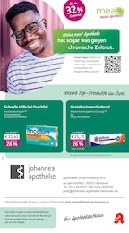 mea - meine apotheke Prospekt für Hannover: "Unsere Juni-Angebote", 4 Seiten, 01.06.2026 - 30.06.2026