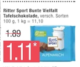 Bunte Vielfalt Tafelschokolade bei Marktkauf im Otterndorf Prospekt für 1,11 €