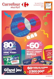 Carrefour Market Catalogue "60 ans", 60 pages, Bressuire, 23/05/2023 - 04/06/2023 Carrefour Market Catalogue "60 ans", 60 pages, Bressuire, 23/05/2023 - 04/06/2023