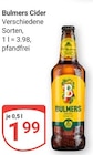 Cider im Angebot bei GLOBUS in Neustadt Cider Angebote von Bulmers bei GLOBUS Neustadt für 1,99 €