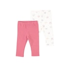 Lot de 2 leggings bébé fille - TEX BABY dans le catalogue Carrefour