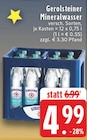 Mineralwasser Angebote von Gerolsteiner bei E center Neuwied für 4,99 €