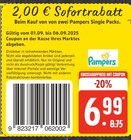 Marktkauf Mölln - Pampers Single Packs Angebot im Prospekt Pampers Single Packs bei Marktkauf im Mölln Prospekt für