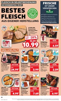 Grillfleisch im Kaufland Prospekt "Aktuelle Angebote" mit 62 Seiten (Wuppertal)