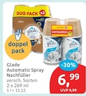 Automatic Spray Nachfüller von Glade für 6,99 € bei budni im Angebot Automatic Spray Nachfüller von Glade im aktuellen budni Prospekt