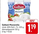 EDEKA Emmendingen - Mozzarella Angebot im Prospekt Mozzarella bei EDEKA im Emmendingen Prospekt für 1,19 €
