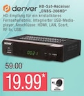 HD-Sat-Receiver "DVBS-206HD" von Denver im aktuellen Marktkauf Prospekt