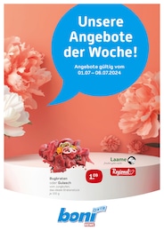 Aktueller boni Center Supermärkte Prospekt für Dortmund: Unsere Angebote der Woche! mit 8} Seiten, 01.07.2024 - 06.07.2024