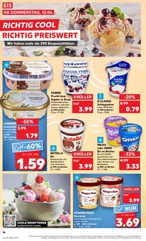 Nutella im aktuellen Kaufland Prospekt (Peine) Nutella im Kaufland Prospekt "Aktuelle Angebote" mit 54 Seiten (Peine)