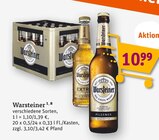 Aktuelles Warsteiner Angebot bei tegut in Erfurt ab 10,99 €