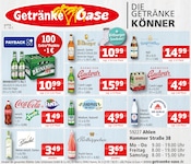 Wasser im Getränke Oase Prospekt in Ahlen Aktueller Getränke Oase Prospekt mit Wasser, "Aktuelle Angebote", Seite 1