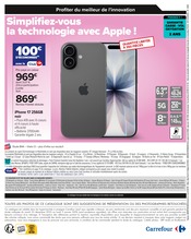 IPhone Angebote im Prospekt "DÉMARREZ L'ANNÉE AVEC DES OFFRES DERNIER CRI !" von Carrefour IPhone Angebote im Prospekt "DÉMARREZ L'ANNÉE AVEC DES OFFRES DERNIER CRI !" von Carrefour auf Seite 2
