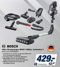 Akku Staubsauger BKS711MALL Unlimited 7 Angebote von Bosch bei expert Hoyerswerda für 429,00 €