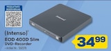 EOD 400D Slim DVD-Recorder im Angebot bei EURONICS in Iserlohn EOD 400D Slim DVD-Recorder Angebote von Intenso bei EURONICS Iserlohn für 34,99 €