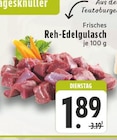 Frisches Reh-Edelgulasch Angebote bei E center Herford für 1,89 €
