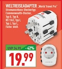 Aktuelle Batterie Angebote bei Marktkauf in Bielefeld Aktuelles WELTREISEADAPTER „World Travel Pro“ Angebot bei Marktkauf in Bielefeld ab 19,99 €