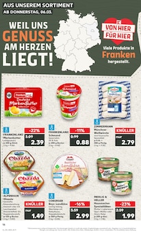 Butter im Kaufland Prospekt "Aktuelle Angebote" mit 56 Seiten (Fürth)