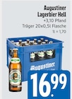 Lagerbier Hell von Augustiner im aktuellen EDEKA Prospekt für 16,99 €