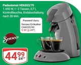Padautomat HD6553/70 im Angebot bei GLOBUS in Ludwigshafen Padautomat HD6553/70 Angebote von Senseo bei GLOBUS Ludwigshafen für 44,99 €