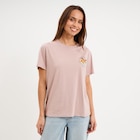 Promo T-shirt coton manches courtes Pokémon sable femme à 12,99 € dans le catalogue La Halle à Vendenheim