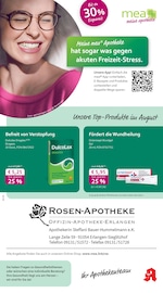 Aktueller mea - meine apotheke Apotheken Prospekt in Neunkirchen und Umgebung, "Unsere August-Angebote" mit 4 Seiten, 01.08.2025 - 31.08.2025