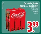Coca-Cola im Angebot bei EDEKA in Donauwörth Coca-Cola Angebote bei EDEKA Donauwörth für 3,99 €