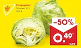 Aktuelles Eisbergsalat Angebot bei Netto Marken-Discount in Dresden ab 0,49 €