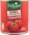 Double concentré de tomates - Delicato - Aldi Double concentré de tomates - Delicato à 2,49 € dans le catalogue Aldi