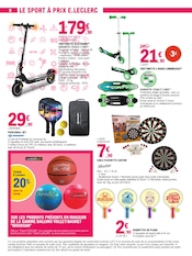Trottinette en promo dans le catalogue E.Leclerc à la page 8
