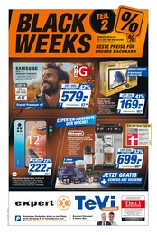 Elektromarkt Prospekt von expert TeVi Roth expert TeVi Prospekt: "BLACK WEEKS", 12 Seiten, 24.11.2023 - 29.11.2023