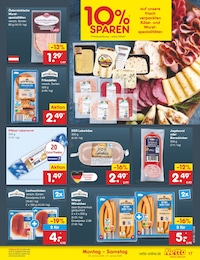 Fleischkäse Angebot & Preis im aktuellen Netto Marken-Discount Prospekt Fleischkäse Angebot im aktuellen Netto Marken-Discount Prospekt auf Seite 19