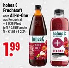 Roter Multi Angebote von hohes C bei Trinkgut Augsburg für 1,99 €