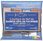 Promo 4 portions de filet de saumon kéta du Pacifique MSC à 11,99 € dans le catalogue Picard à Paris