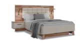 Lit 140×190 cm Ricciano en promo chez But Boulogne-Billancourt à 629,99 €