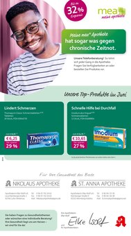Aktueller mea - meine apotheke Prospekt "Unsere Juni-Angebote" für Luhe-Wildenau Aktueller mea - meine apotheke Prospekt für Luhe-Wildenau mit Seiten