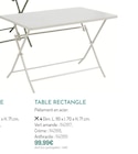 Table rectangle - Botanic Table rectangle à 99,99 € dans le catalogue Botanic