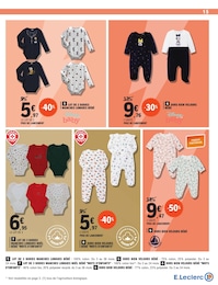 Offre Petit Bateau dans le catalogue E.Leclerc du moment à la page 15