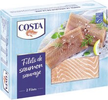 Filets de saumon sauvage surgelés - Géant Casino à Mulhouse Filets de saumon sauvage surgelés en promo chez Géant Casino Mulhouse à 4,01 €