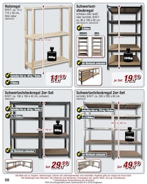 Schwerlastregal Angebot im aktuellen POCO Prospekt auf Seite 8