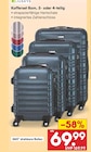 Kofferset Rom, 3- oder 4-teilig Angebote von Juskys bei Netto Marken-Discount Euskirchen für 69,99 €