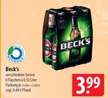 Beck's Angebote bei famila Nordost Flensburg für 3,99 €