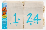 dm-drogerie markt Weilheim - Adventskalender-Säckchen Set 24tlg Angebot im Prospekt Adventskalender-Säckchen Set 24tlg bei dm-drogerie markt im Weilheim Prospekt für 14,95 €