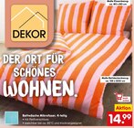 Bettwäsche Mikrofaser, 4-teilig von DEKOR im aktuellen Netto Marken-Discount Prospekt für 14,99 €