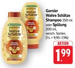 Wahre Schätze Reparierendes Shampoo im Angebot bei E center in Rüsselsheim Wahre Schätze Reparierendes Shampoo Angebote von Garnier bei E center Rüsselsheim für 1,99 €
