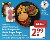 ALDI SÜD Ebermannstadt - Prime Burger oder Irische Angus Burger Angebot im Prospekt Prime Burger oder Irische Angus Burger bei ALDI SÜD im Ebermannstadt Prospekt für 2,99 €