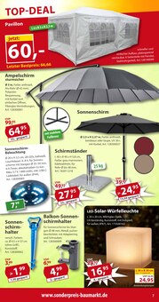 Partyzelt im Sonderpreis Baumarkt Prospekt "... da, wo die Preise gestutzt werden!" mit 20 Seiten (Magdeburg)