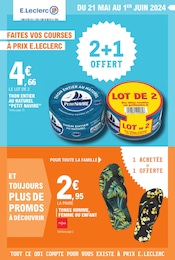 Catalogue E.Leclerc "Faites vos courses à prix E. Leclerc" à Coulanges-sur-Yonne et alentours, 52 pages, 21/05/2024 - 01/06/2024