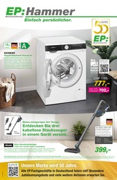 EP: Prospekt für Frankfurt mit 8 Seiten EP: Prospekt für Frankfurt: "EP: Hammer. Einfach persönlicher.", 8 Seiten, 02.10.2023 - 14.10.2023