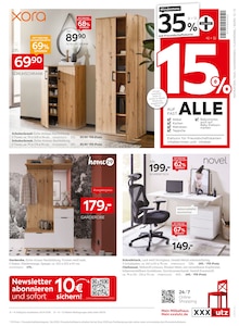 Bürostuhl im XXXLutz Möbelhäuser Prospekt "NR.1 BEIM PREIS" mit 37 Seiten (Erlangen)